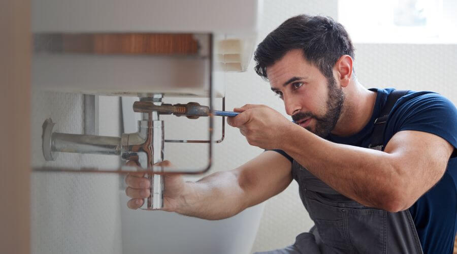 Sink faucet installation in Ramsey, IN